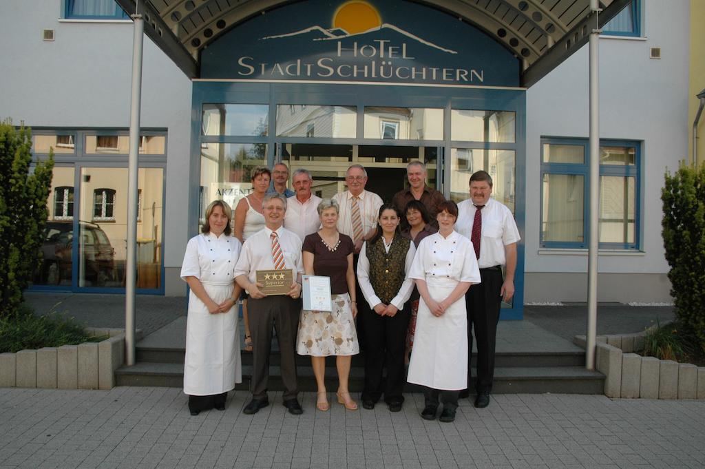 Akzent Hotel Stadt Schluechtern ***S Екстер'єр фото